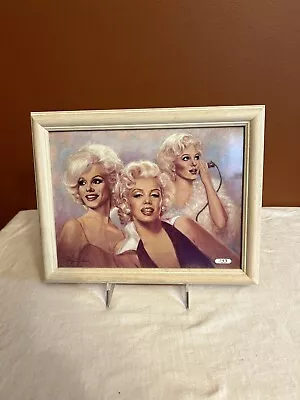 Marilyn Monroe Ceramic Plaque “Lights Camera Action” Ernst 1989 • $20