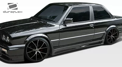 FOR 84-91 BMW 3 Series E30 GT-S Side Skirts Rocker Panels 2pc 106846 • $235