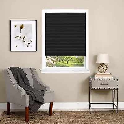 Cordless Room Darkening Temporary Pleated Vinyl Window Shades - 48 Inch Width... • $23.44