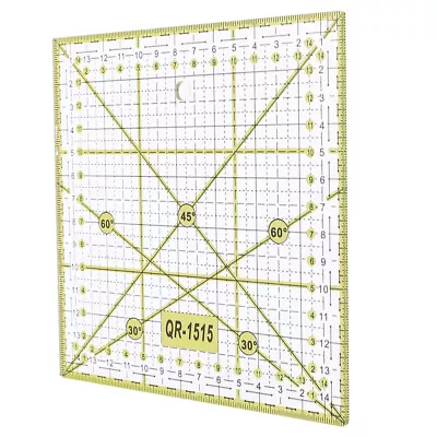 Gridline Quilting Ruler - Essential Tool For Quilters And Sewing Projects • £8.49