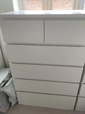 IKEA Malm Chest Of 6 Drawers 800mm Wide • £30