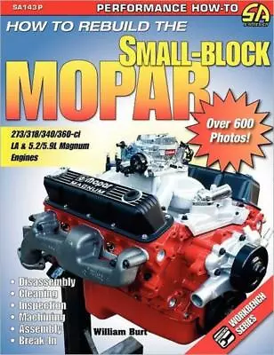 How To Rebuild The Small-Block Mopar • $30.46