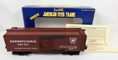 American Flyer Trains 6-48330 Pennsylvania Railroad Boxcar 900-397 PRR Gilbert • $34.95