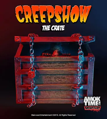 $34.99 • Buy Monstarz Creepshow  The Crate  3.75  Scale Retro Action Figure Fluffy Monster