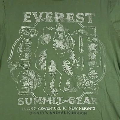Everest Summit Gear Disney T Shirt Size Medium Animal Kingdom Yeti Sasquatch • $9.97