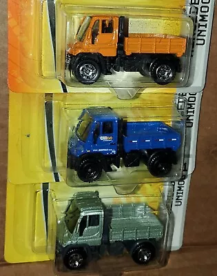 Matchbox Mercedes Benz Unimog U-300 - 2007 - Lot Of 3 • $15.99