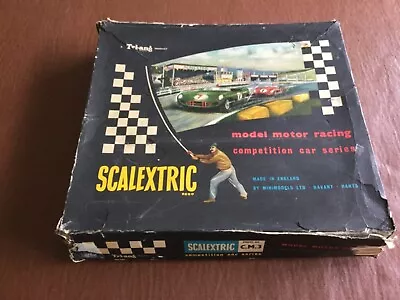 Scalextric Early 1960’s Model Motor Racing Set Model C.M.3  • £125