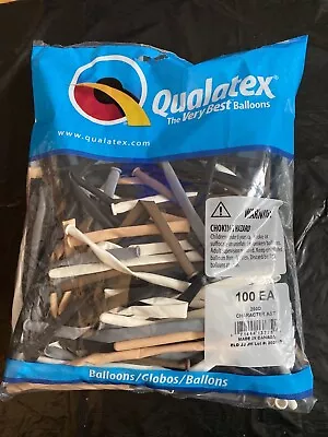 QUALATEX 260Q MODELLING BALLOONS Character AST 1 Pk Of 100 • $17.41