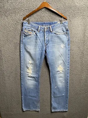 Vintage Y2K DIESEL Viker Jeans Men's W32 L32 Button Fly Denim Made In Italy • $35