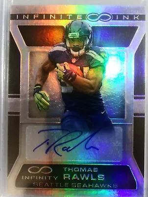 $9.99 • Buy 2016 Infinite Ink Thomas Rawls Autograph #/188 Seahawks