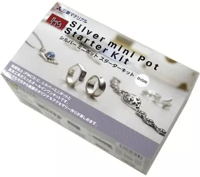 Mitsubishi Materials Silver Mini Pot Starter Kit Sterling Silver Clay PMC3 New • $73.98