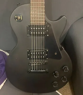 Epiphone Goth Les Paul Studio ENL1PBBH • $500