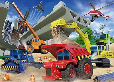 Ravensburger Construction Trucks 60 Piece Jigsaw Puzzle For Kids - 05182 - Every • $21.41