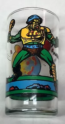 Vintage Mattel 1986 MOTU Masters Of The Universe Man-At-Arms Juice Glass RARE • $49.99