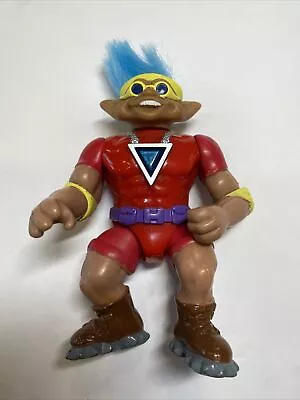 1992 Stone Protectors Clifford Rock Climber Treasure Troll Figure Ace Novelty • $5.99