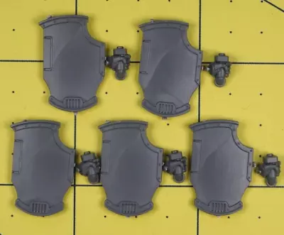 Warhammer Legion MkVI Space Marines Assault Squad Combat Shields • £7.50