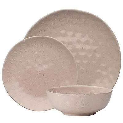 $35 • Buy NEW Ecology Speckle Dinner Set Cheesecake 12pce