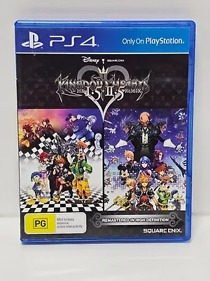 Kingdom Hearts HD 1.5 + 2.5 ReMIX - Sony PlayStation 4 PS4 Game VGC Complete • $22.95