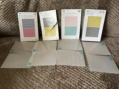 Lifestyle Crafts Goosebumpz & QuicKutz Embossing Folders A2 • £12