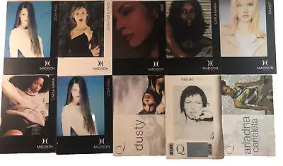 Model Agency Comp Cards -1990's Lot Of 20- Fashion Women-Madison Q ID-Lot#5 • $45.95