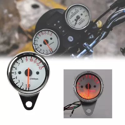 Motorcycle Backlit Dual LED Speedometer For Yamaha V-Star 1100 Custom Silverado • $20.89