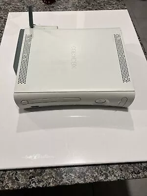 Xbox 360 Console White 60GB HDD W/ Adapter • $45