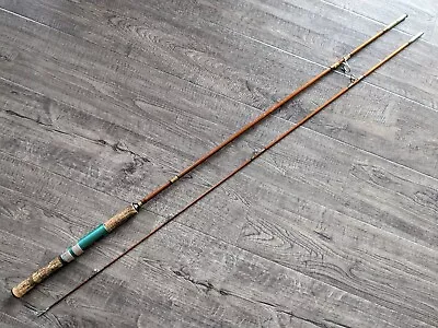 Vintage AIREX 7'0” 2PC No. 247 Fiberglass Fly/Spin Combo Fishing Rod • $4.25