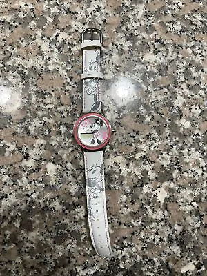 Vintage Disney Minnie Mouse Watch Accutime LED MN1022AZ Vintage Minnie Band • $14