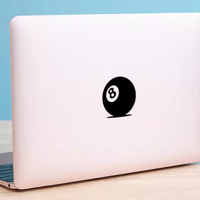 8 BALL Apple MacBook Decal Sticker Fits All MacBook Models • £2.99