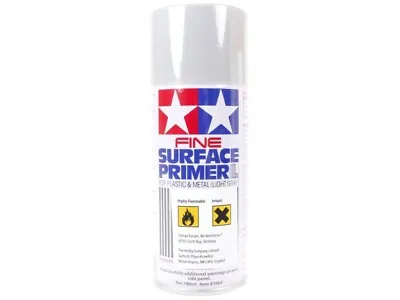 Tamiya Fine Surface Primer Light Grey 87064 • £8.50