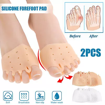 $9.99 • Buy 2PCS Plantillas De Silicone Corrector De Juanetes Separadores Dedos Pies Dolor