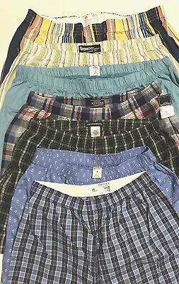 Men New 100% Cotton ALL Season Sleep Shorts - Choice Size & Color • $9.99