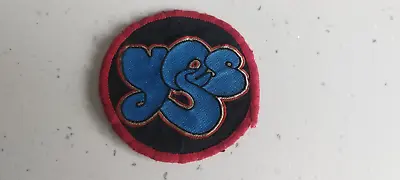 Vintage YES Heavy Metal Sew On Round Patch - 1980's - Used • $8.09