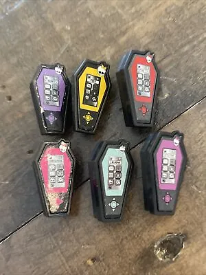 Monster High Cell Phone Replacement Lot Of 6 Lagoona Operetta Cleo Draculaura • $29.99