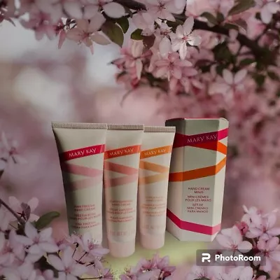 Mary Kay Hand Cream Minis~trio~pink Freesia~peach Gardenia~citrus Fields • $12.95