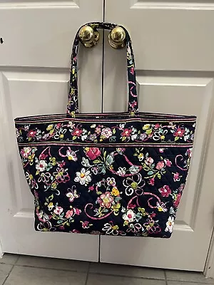 Vera Bradley XL Travel Tote Bag Limited Edition Ribbons Print New Never Used • $30