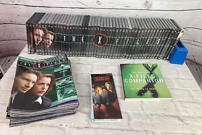 X Files DVD Complete Collection 51 DVDs Magazines Location Map Companion Book • £159.99