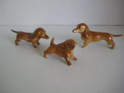 Napco Japan Dachshund Dogs Set Of 3 • $20