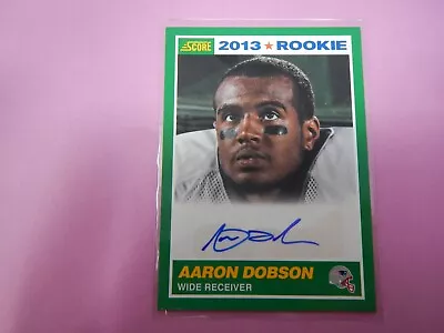 2013 Score Aaron Dobson #331 Rookie RC Auto Autograph • $5.49