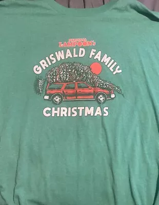 National Lampoons Christmas Vacation Griswold Family Christmas Shirt Size 5xl 5x • $8.99