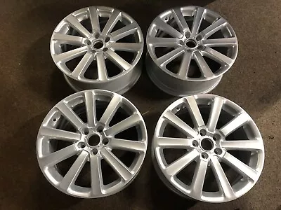 VW GOLF MK5 R32 GENUINE 18  ALLOY WHEELS 1K0601025BL OMANYT PHASE 2 GTI MK6 X4 • $1010.36