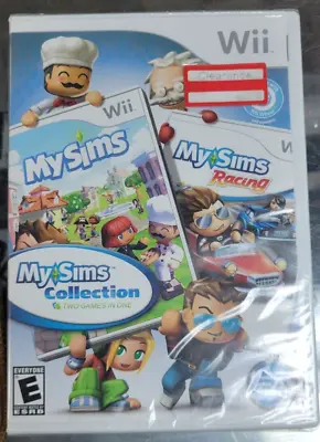 My Sims Collection My Sims & My Sims Racing (Nintendo Wii 2010) SEALED! • $26