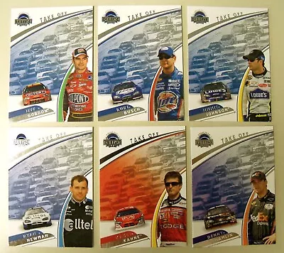 Lot Of 6 2007 Press Pass ECLIPSE Cards #33 Thru #38 Sub-Set “Take Off” NM/MINT • $7