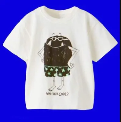 NWT Sz 345  Zara Tshirt Kids Graphic Tee Shirt Baby Boys Girls Toddler Gift • $11.90