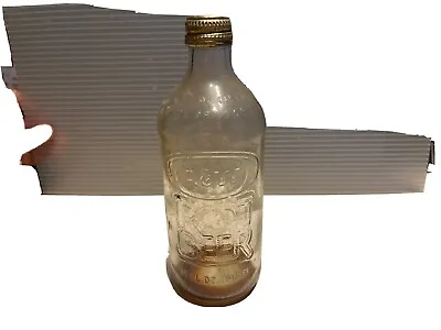A & W Root Beer Soda Bottle 16 Oz No Refill 1970's & Screw Top Lid • $7.99