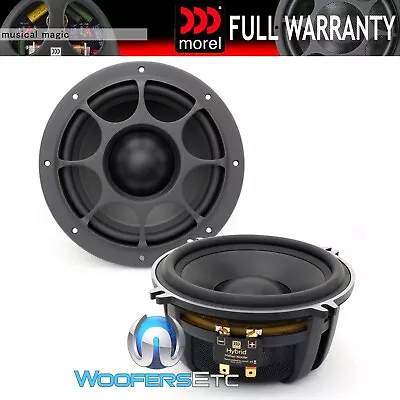 Morel Hybrid Mw5 Mkii 5.25  Car Audio 120w Rms Midwoofers Midrange Speakers New • $549