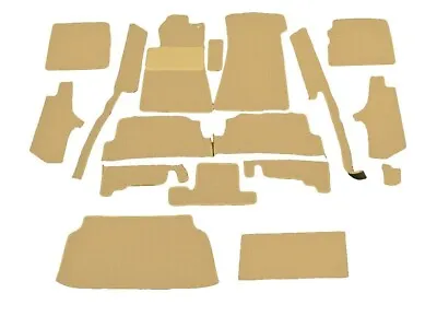 Cream Velour Carpet Set Fits Mercedes R107 380SL 450SL 560SL • $400