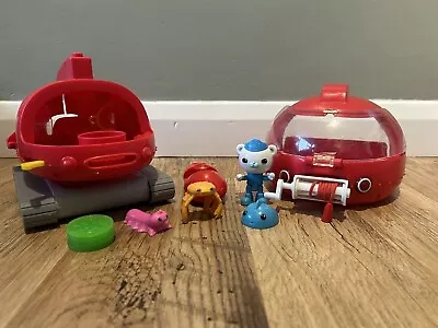 Octonauts Gup X Toy W/ Accessories & Sounds Fully Working Captain Barnacles RARE • £35