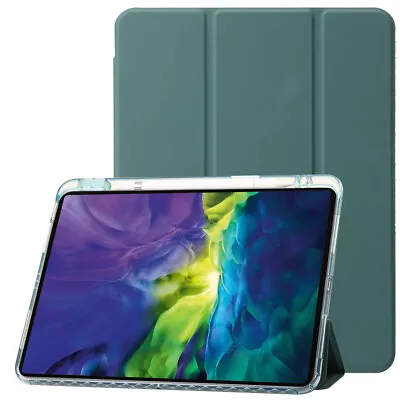 For IPad 5/6/7/8/9/10th Gen Air 10.9 Pro 12.9  Smart Leather Case Cover Pen Slot • $24.29