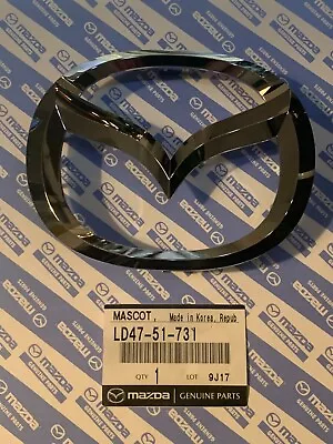 OEM GENUINE Mazda 3 6  & MPV 2002-2006 Front Chrome Mascot Emblem LD47-51-731 • $18.95